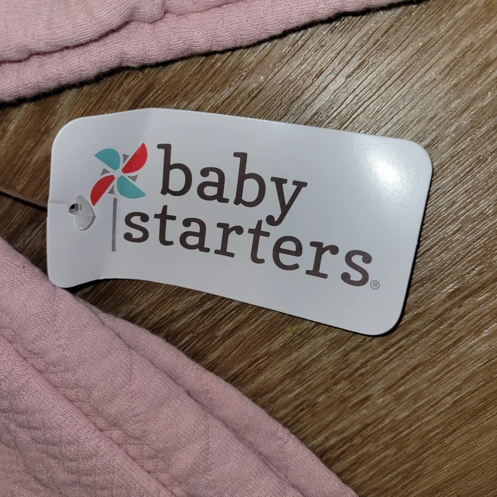 Baby Starters Girls 2 Piece Outfit Size 12 Months Pink New